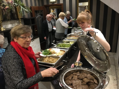 Das Buffet ist eröffnet!